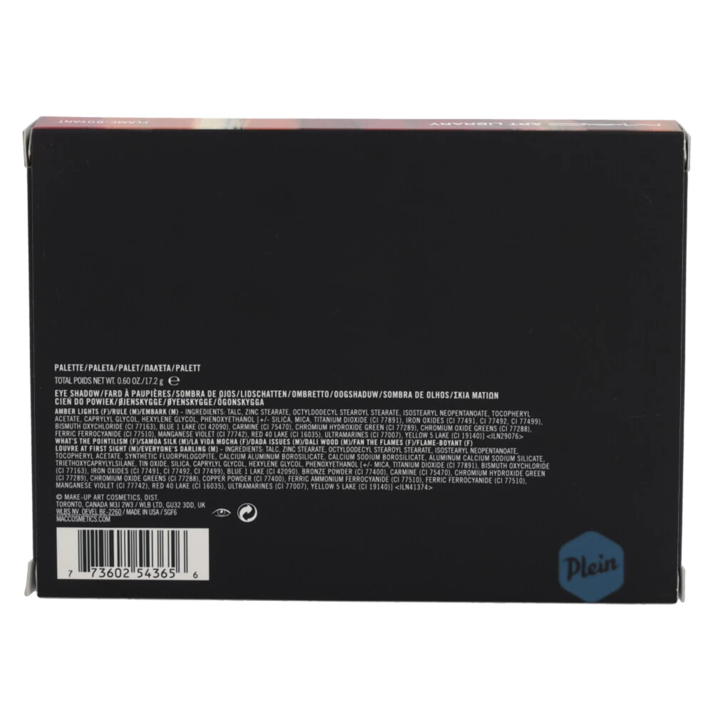 MAC Cosmetics Art Library Oogschaduw 4 MAC Cosmetics Art Library Oogschaduw - Afbeelding 2