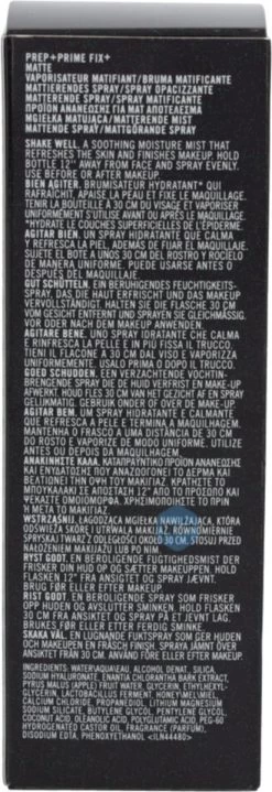 MAC Cosmetics Prep + Prime Fix+ Matte Primer - 100 Ml -Mac 412x1200