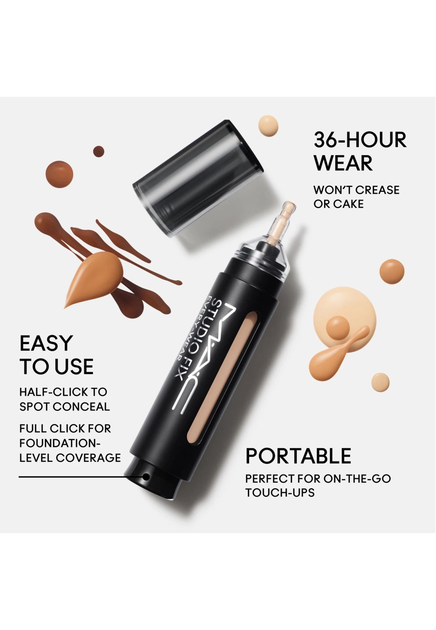 MAC Studio Fix Every Wear - All Over Face Pen - Concealer - Nw45 5 MAC Studio Fix Every Wear - All Over Face Pen - Concealer - Nw45 - Afbeelding 3